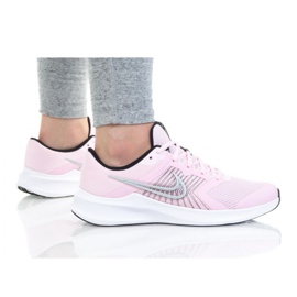 Chaussures Nike Downshifter 11 (GS) Jr CZ3949-605 blanc bleu