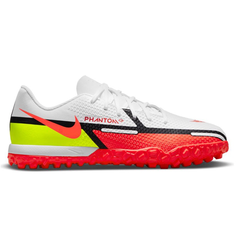 Chaussures de football Nike Phantom GT2 Academy Tf Jr DC0817-167 multicolore blanche