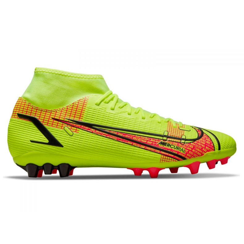 Nike Superfly 8 Academy Ag M CV0842-760 chaussures de football vert vert