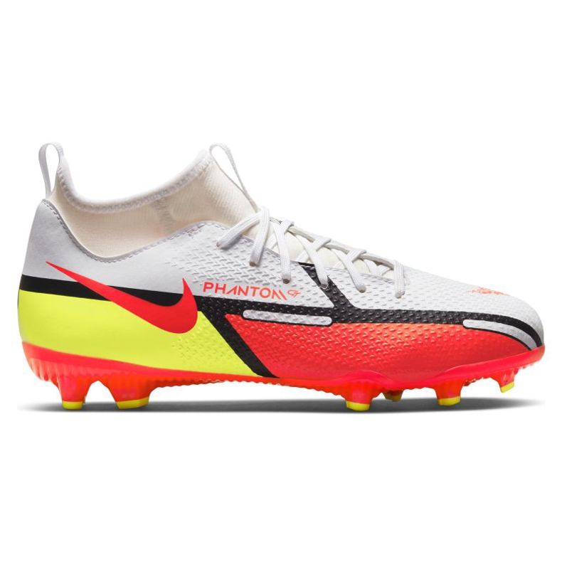 Chaussures de football Nike Phantom GT2 Academy Df Mg Jr DC0813-167 multicolore blanche Chaussures de football Nike Phantom GT2 Academy Df Mg Jr DC0813-167 multicolore blanche