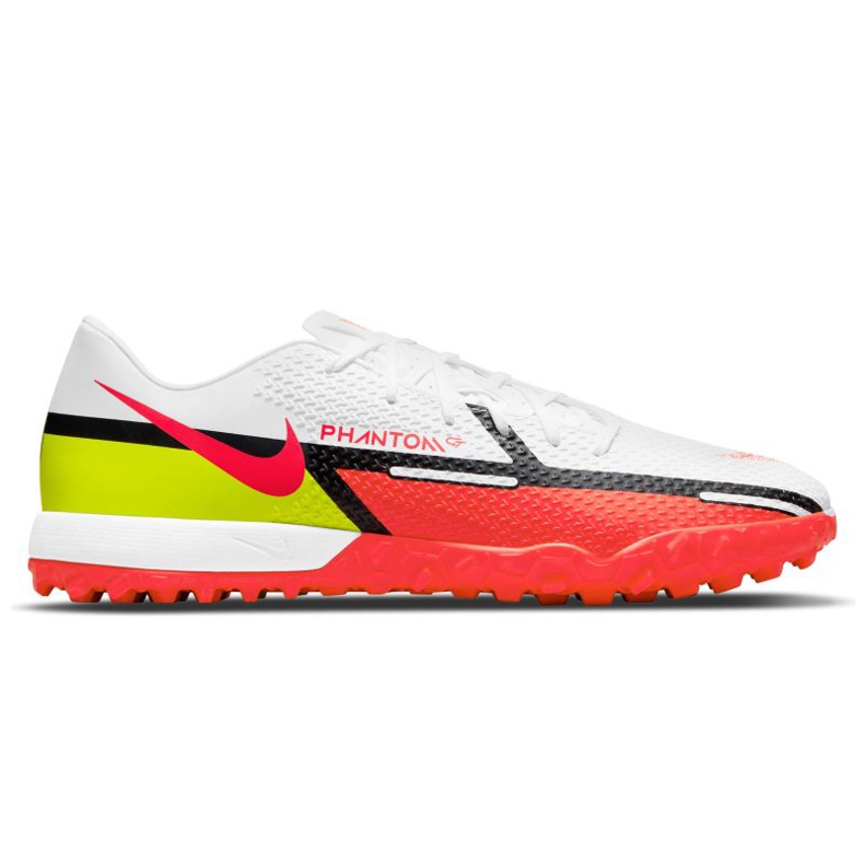Nike Phantom GT2 Academy Tf M DC0803-167 chaussures de football multicolore blanche
