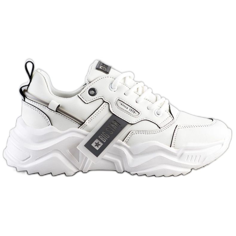 Baskets pour femmes Big Star GG274213 blanche