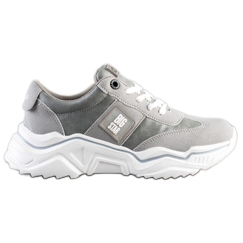Baskets pour femmes Big Star GG274211 gris