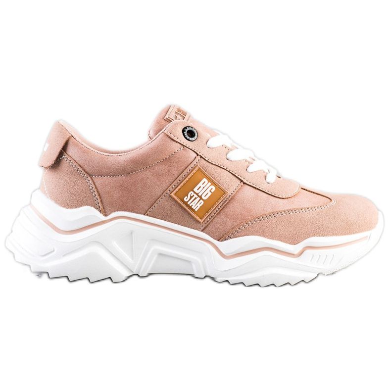 Baskets pour femmes Big Star GG274210 rose