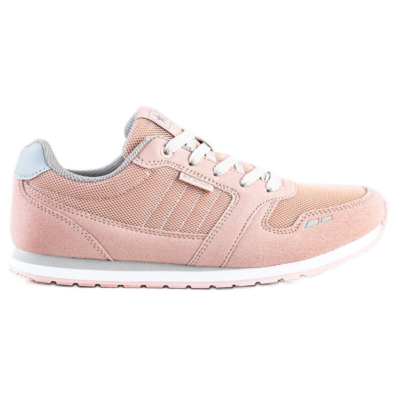 SHELOVET Chaussures de sport légères avec maille rose