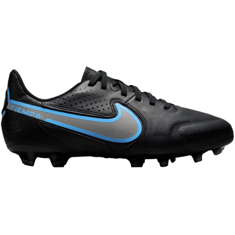 Chaussures de football Nike Tiempo Legend 9 Academy FG / MG Jr DA1333-004 le noir le noir