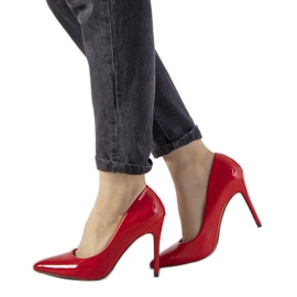 Escarpins Ibiza laqués rouges