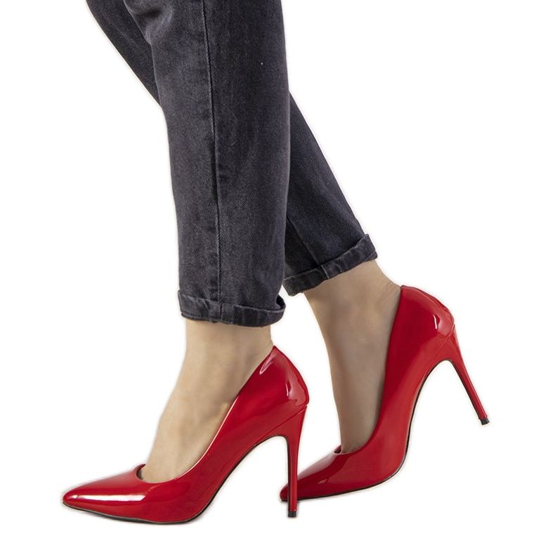 Escarpins Ibiza laqués rouges