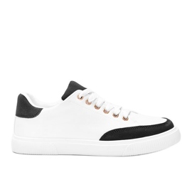 Baskets Brighton noires et blanches le noir