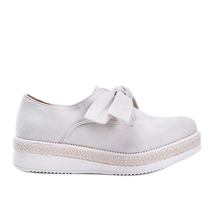 Chaussures beiges à semelle épaisse Sindri