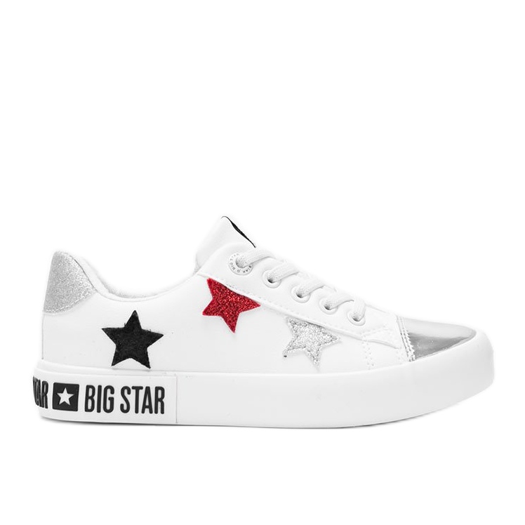 Baskets basses pour enfants Big Star Light blanche