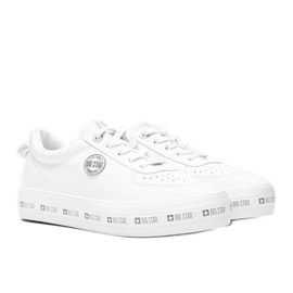 Baskets Big Star basses classiques blanches Julia