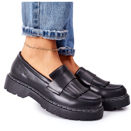 Mocassins Cuir Big Star II274100 Noir