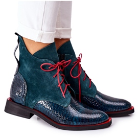 Alberto Violli Bottines En Cuir Motif Crocodile Vert Cheyenne rouge Alberto Violli Bottines En Cuir Motif Crocodile Vert Cheyenne rouge