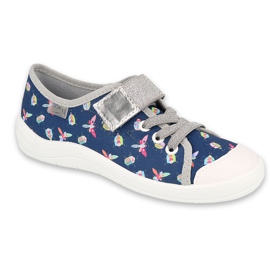 Chaussures pour enfants Befado 251Y177 bleu marin gris