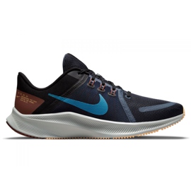Chaussure de course Nike Quest 4 M DA1105-400 bleu marine