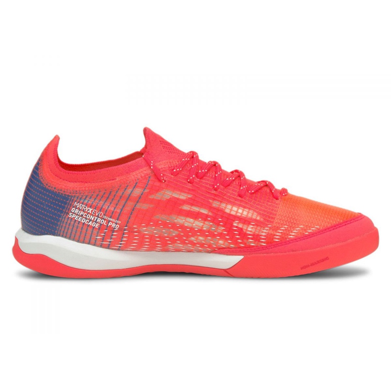 Chaussures de foot Puma Ultra 1.3 Pro Court M 106517-01 multicolore rouge