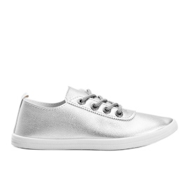 Baskets classiques en argent avec zircone cubique Silisov Baskets classiques en argent avec zircone cubique Silisov