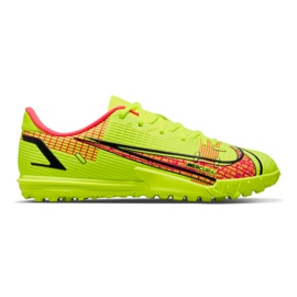 Chaussures de football Nike Mercurial Vapor 14 Academy Tf Jr CV0822-760 jaune jaune