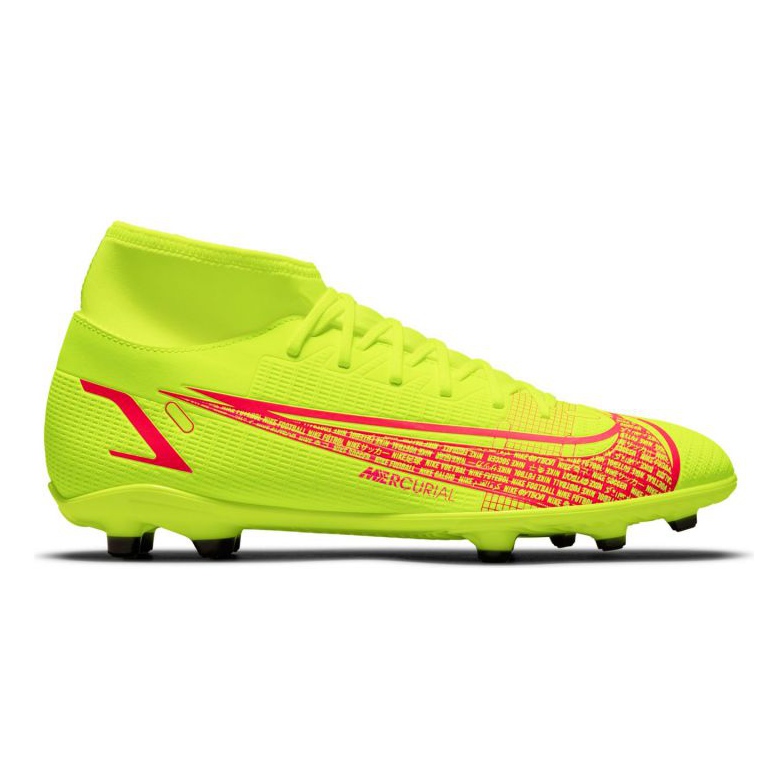Nike Mercurial Superfly 8 Club Mg M CV0852-760 chaussures de football jaune jaunes