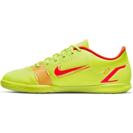 Nike Mercurial Vapor 14 Club Ic Jr CV0826 760 chaussures de football jaune vert