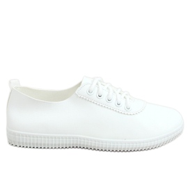 Baskets femme blanches JF-873 Blanc