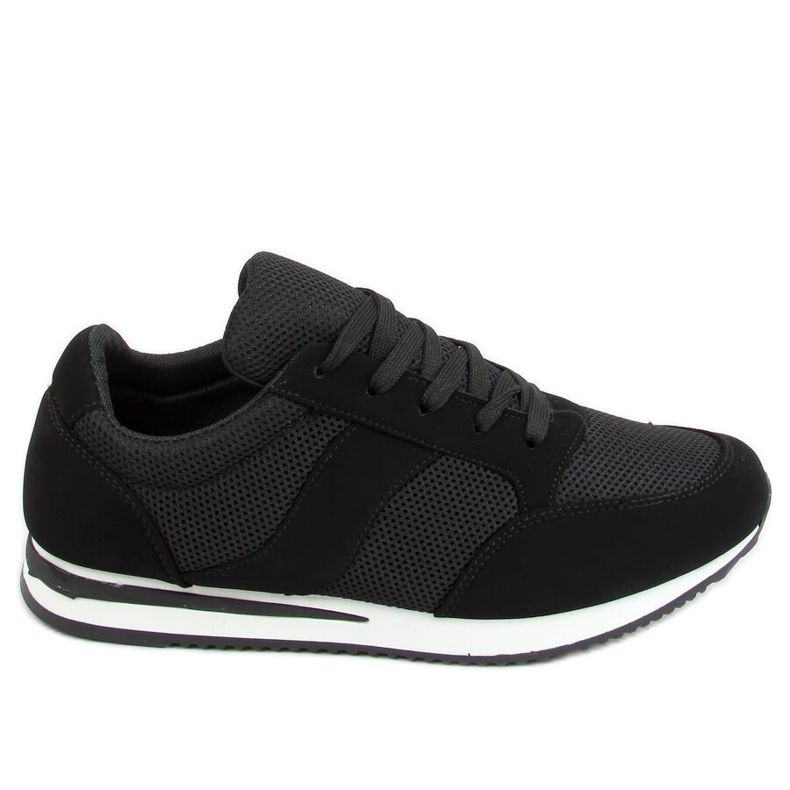 Noir CZ-792 Chaussures de sport noires le noir