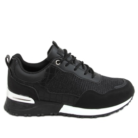 Chaussures de sport pour femmes noires YL-52 Noir le noir