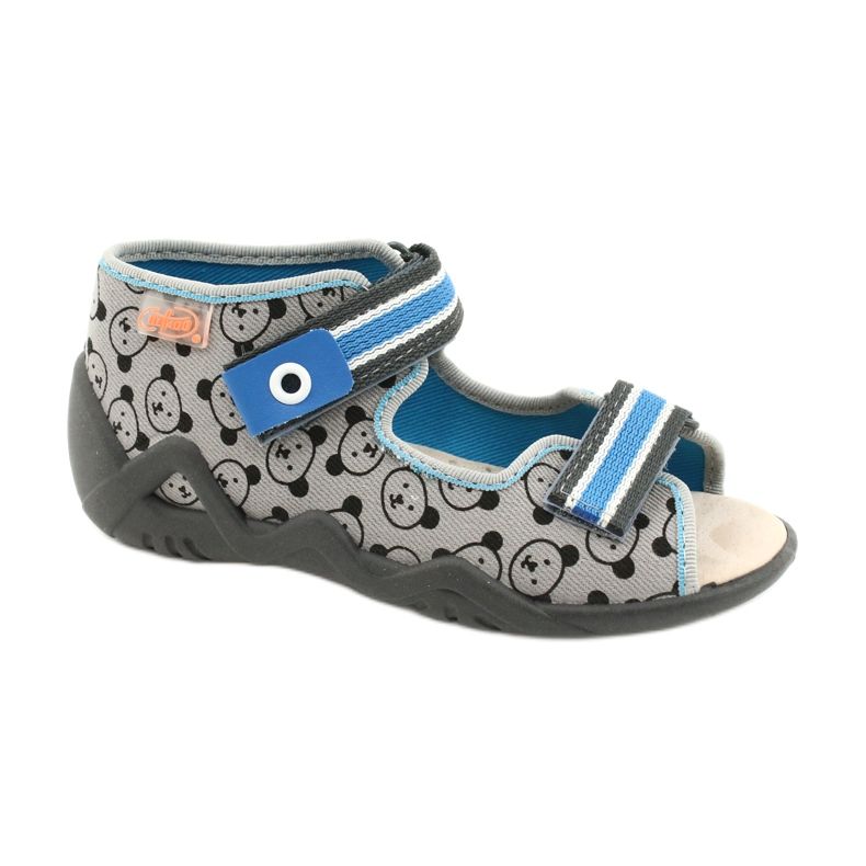 Chaussures enfant Befado jaune 350P017 bleu gris