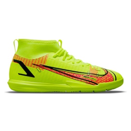 Nike Mercurial Superfly 8 Academy Ic Jr CV0784-760 chaussures de football multicolore jaunes