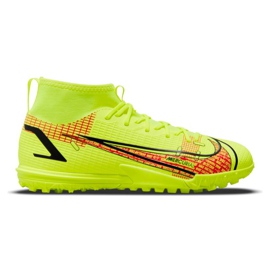 Chaussure de football Nike Mercurial Superfly 8 Academy Tf Jr CV0789-760 multicolore jaunes