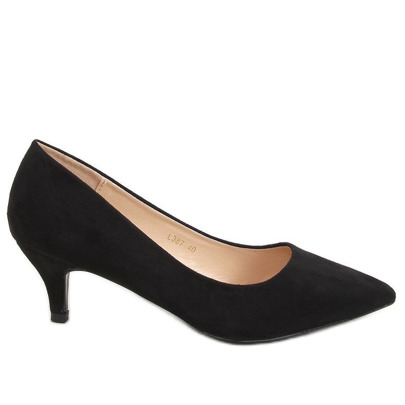 Escarpins femme noir L387 Noir le noir