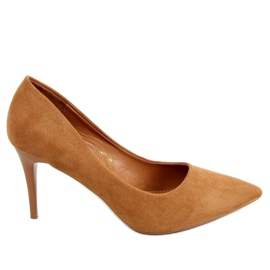 Escarpins sur un chameau L502 Camel brun