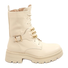 Ouvriers avec chaînes NC1227 Beige