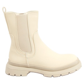 Bottes Jodhpur beiges QT26P Beige