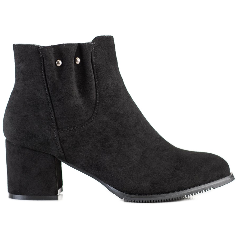 J. Star Bottines décontractées en daim le noir