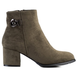 J. Star Bottes à talons hauts vert J. Star Bottes à talons hauts vert