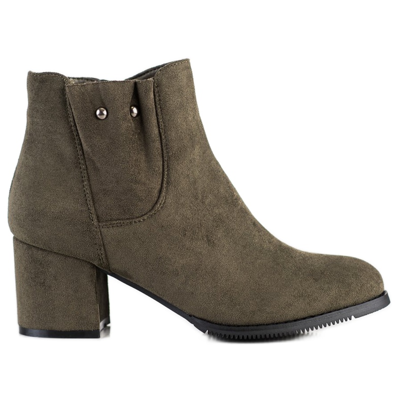 J. Star Bottines décontractées en daim vert