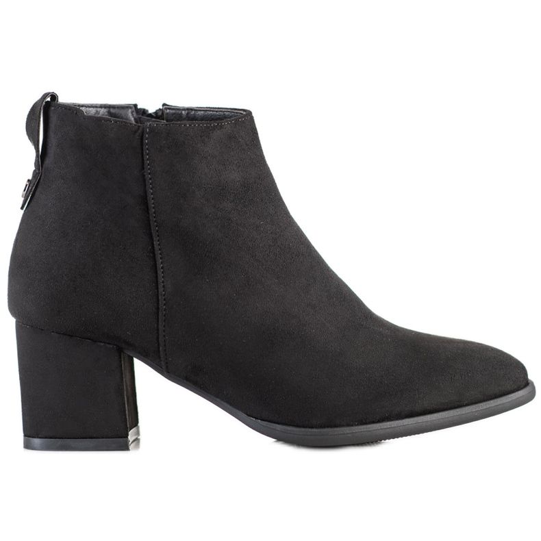 Bottes VINCEZA noires classiques le noir