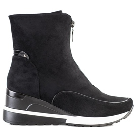 Bottes hautes noires VINCEZA
