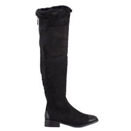 M.Daszyński Bottes décontractées hautes noir