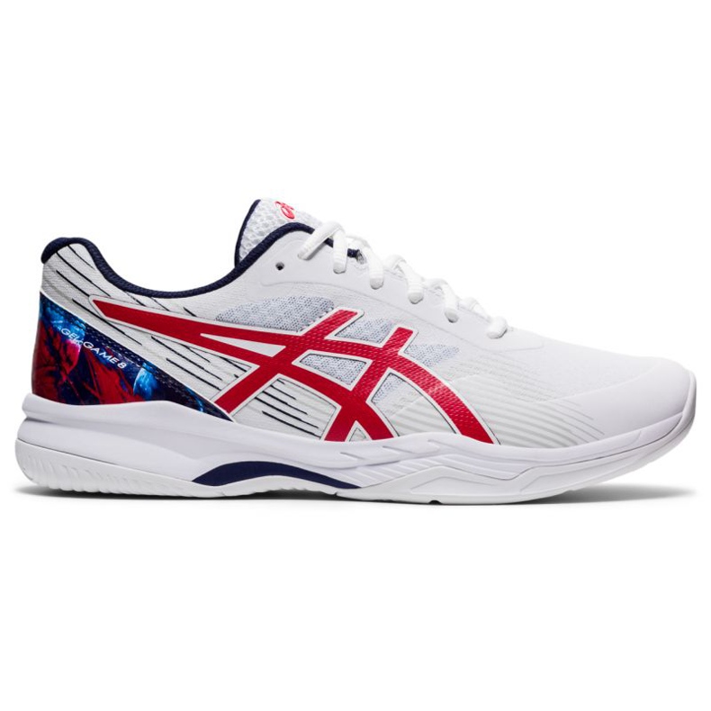 Asics Gel-Game 8 LE M 1041A290-110 blanche Asics Gel-Game 8 LE M 1041A290-110 blanche