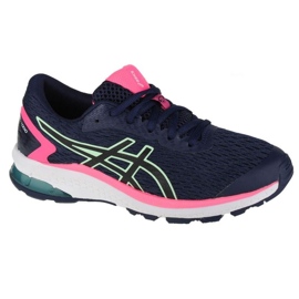 Asics GT-1000 9 Gs Jr 1014A150-400 bleu marin rose