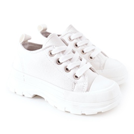 FR1 Baskets Enfant Blanc Travel Time ['blanche'] blanche