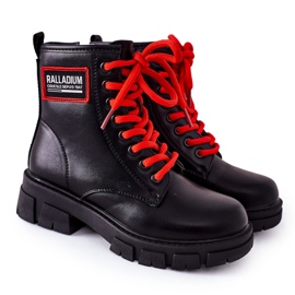 S.Barski Bottes chaudes noires pour enfants Fincastle