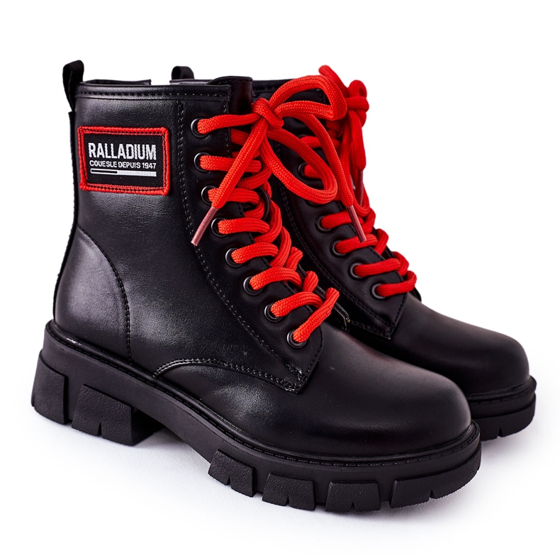 S.Barski Bottes chaudes noires pour enfants Fincastle le noir le noir