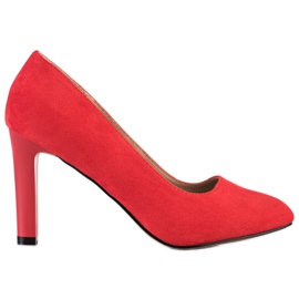 Sabatina Escarpins classiques à talons hauts rouge