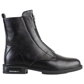 Filippo Bottes à la mode avec isolation le noir