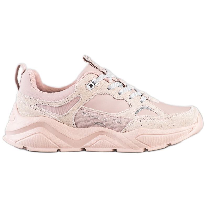 Baskets pour femmes Big Star GG274655 rose