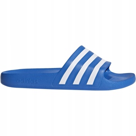 Chaussons Adidas Adilette Aqua F35541 blanc bleu